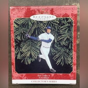 Hallmark Keepsake Ornament 1999 Ken Griffey Jr Mariners Christmas MLB